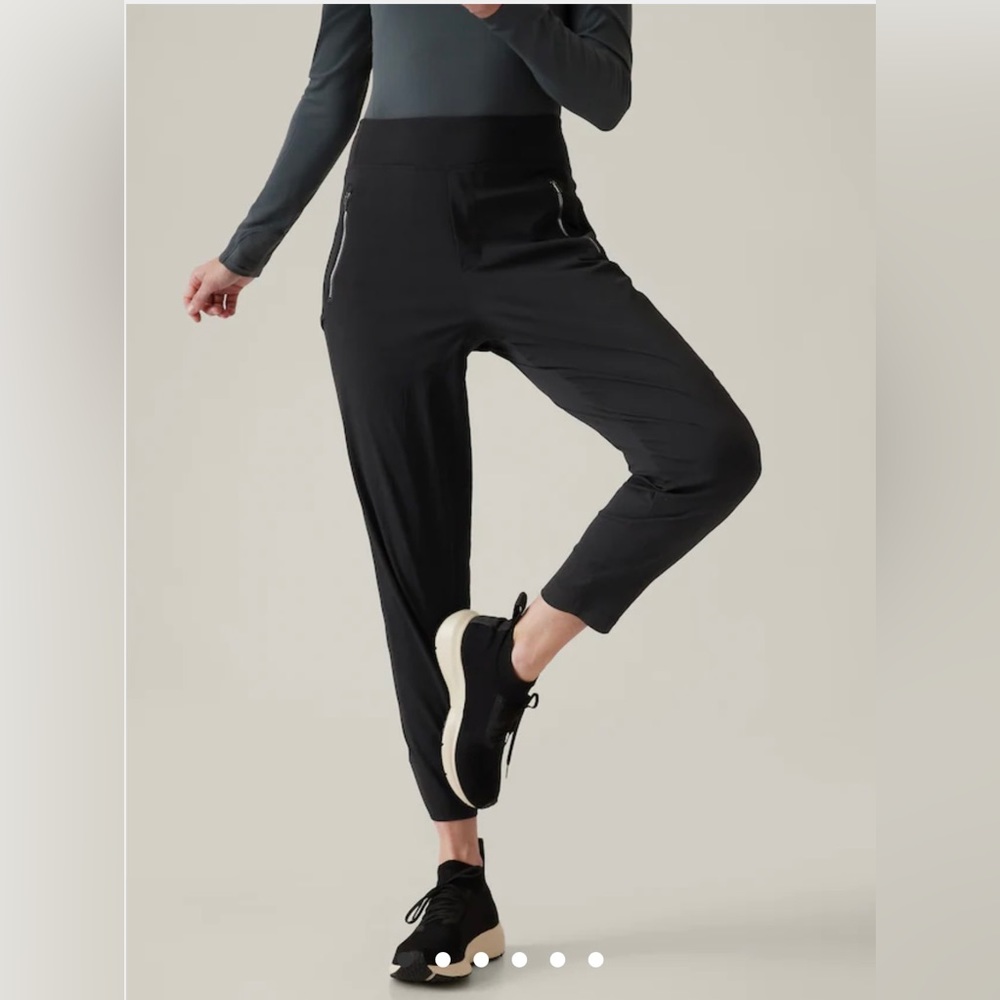 Athleta Trekkie Black Jogger Pants